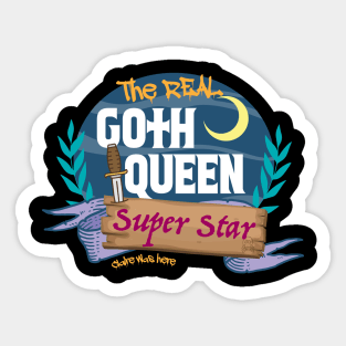 Claire Clairmont: The Real Goth Queen Sticker